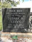 STEYN Susara H. 1904-1974