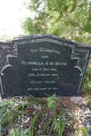 BRUYN Petronella H., de 1921-1944