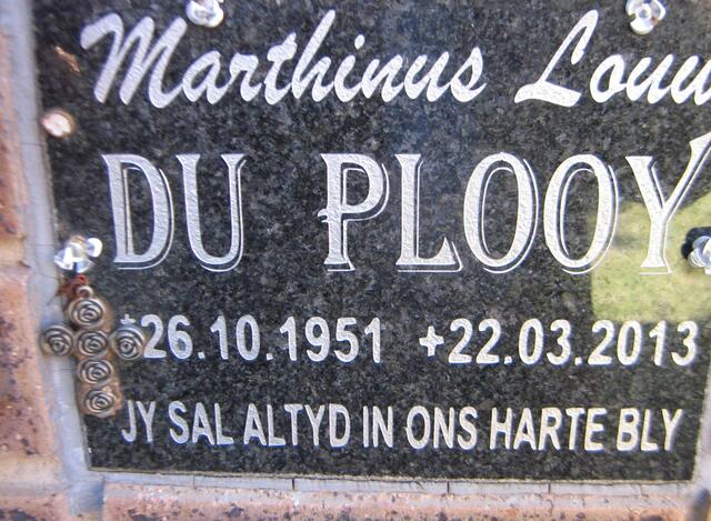 PLOOY Marthinus Louw, du 1951-2013