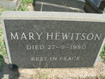 HEWITSON Mary -1980