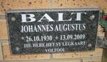 BALT Johannes Augustus 1930-2009