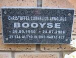 BOOYSE Christoffel Cornelius Arnoldus 1950-2006