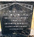 MOLOTO Kgari Abel 1893-1949