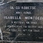 MONTOEDI Isabella 1880-1955