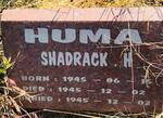 HUMA Shadrack 1945-1945
