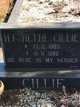 CILLIE H.F. 1885-1986