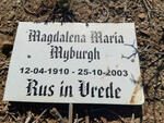MYBURGH Magdalena Maria 1910-2003