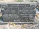 HEWITT Alfred Cornelius Edward 1918-1969 & Martha Maria 1920-1977