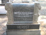 HERBST Christiaan Frederik 1875-1944
