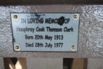 CLARK Humphrey Cook Thomson 1913-1977
