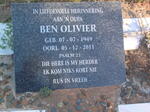 OLIVIER Ben 1949-2011