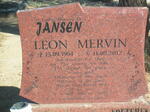 JANSEN Leon Mervin 1964-2012