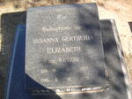CILLIERS Susanna Gertruida Elizabeth nee WEYERS 1907-1976