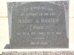 RHEEDER Ockert J. 1901-1966