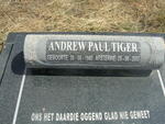 TIGER Andrew Paul 1940-2003
