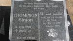 THOMPSON Simon 1939-2009