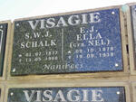 VISAGIE S.W.J. 1877-1968 & E.J. NEL 1878-1938