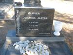 OLIVIER Johanna Aletta 1952-1986