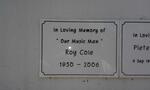 COLE Roy 1950-2006