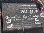 HEYN Adri-Ann Lee-Aandry 2004-2012