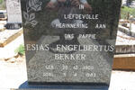 BEKKER Esias Engelbertus 1900-1983