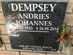 DEMPSEY Andries Johannes 1933-2014