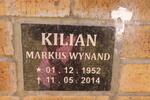 KILIAN Markus Wynand 1952-2014
