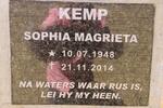 KEMP Sophia Magrieta 1948-2014