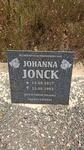 JONCK Johanna 1917-1993