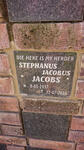 JACOBS Stephanus Jacobus 1937-2018