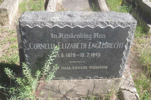 ENGELBRECHT Cornelia Elizabeth 1878-1940