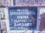 BARNARD Josina Elizabeth 1953-2017