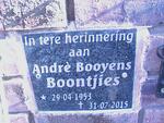 BOOYENS Andrè 1953-2015