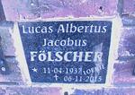 FÖLSCHER Lucas Albertus Jacobus 1937-2015