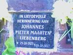 LIEBENBERG Johannes Pieter Maarten 1925-2017