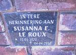 ROUX Susanna E., le 1920-2010