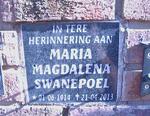 SWANEPOEL Maria Magdalena 1914-2013