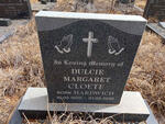CLOETE Dulcie Margaret nee HARDWICH 1920-2010