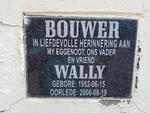 BOUWER Wally 1952-2006