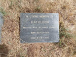 PRINGLE Kathleen 1906-1990