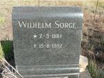 SORGE Wilhelm 1884-1952