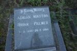 PALMER Adrian Winston Brink 1955-1996