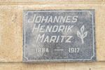 MARITZ Johannes Hendrik 1884-1917
