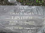 LISHER Grace Alma 1914-1996