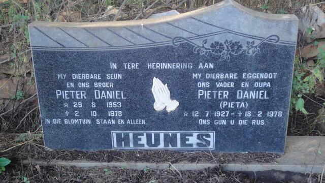 HEUNES Pieter Daniel 1927-1978 :: HEUNIS Pieter Daniel 1953-1978