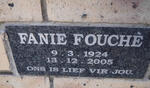 FOUCHE Fanie 1924-2005
