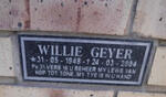 GEYER Willie 1948-2004