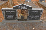 FORD Eric Alfred 1922-2012 & Marjorie Lorraine 1927-1982