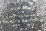 BRADFIELD Richard 1843-1912 & Emma 1850-1926