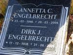ENGELBRECHT Dirk J. 1938-2009 & Annetta C. 1946-2009